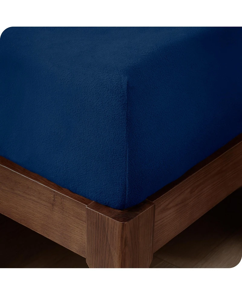 Bare Home Polar Fleece Fitted Sheet Queen