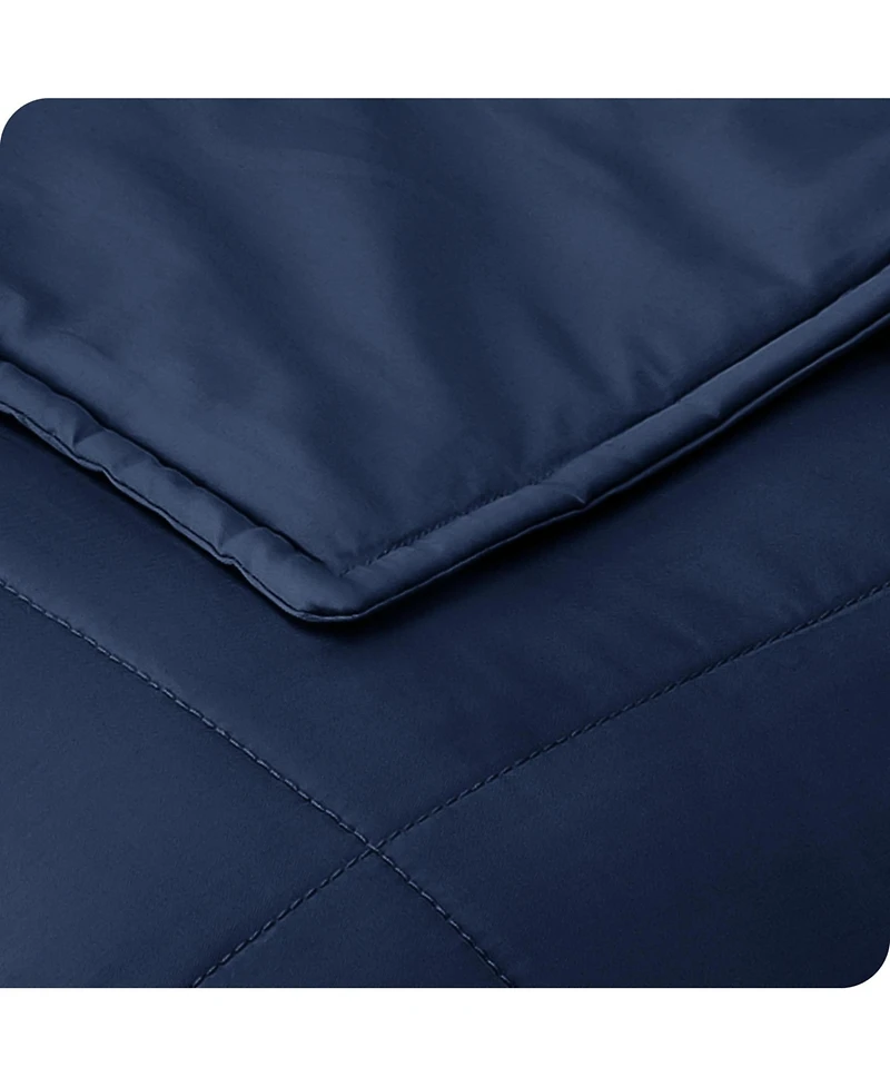 Bare Home Weighted Blanket, 30lbs (80" x 87") - Cotton