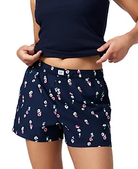 Gap Women's Printed Poplin Boxer Shorts