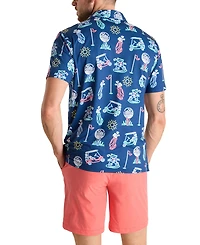Chubbies Men's The Liberty Cup Performance Polo Shirt