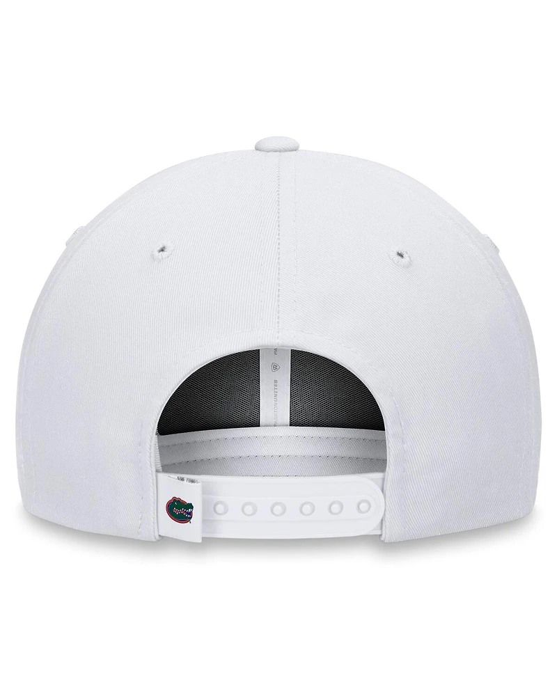 Top of the World Men's White Florida Gators Fundamentals Game Adjustable Hat