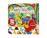 Quokka Kids Crafts Ages 4-8 Diy Beginner Needle and Thread Kit - 12 Sewing Basic