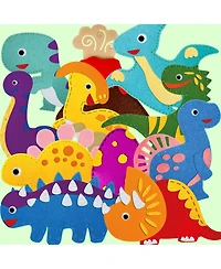 Quokka Kids Crafts Ages 4-8 Diy Beginner Needle and Thread Kit - 12 Sewing Basic