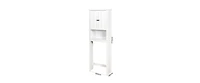 25.98 in. W x 69.92 in. H x 9.05 in. D White Mdf 2