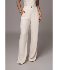 Jluxlabel Women's Thea Linen Pants
