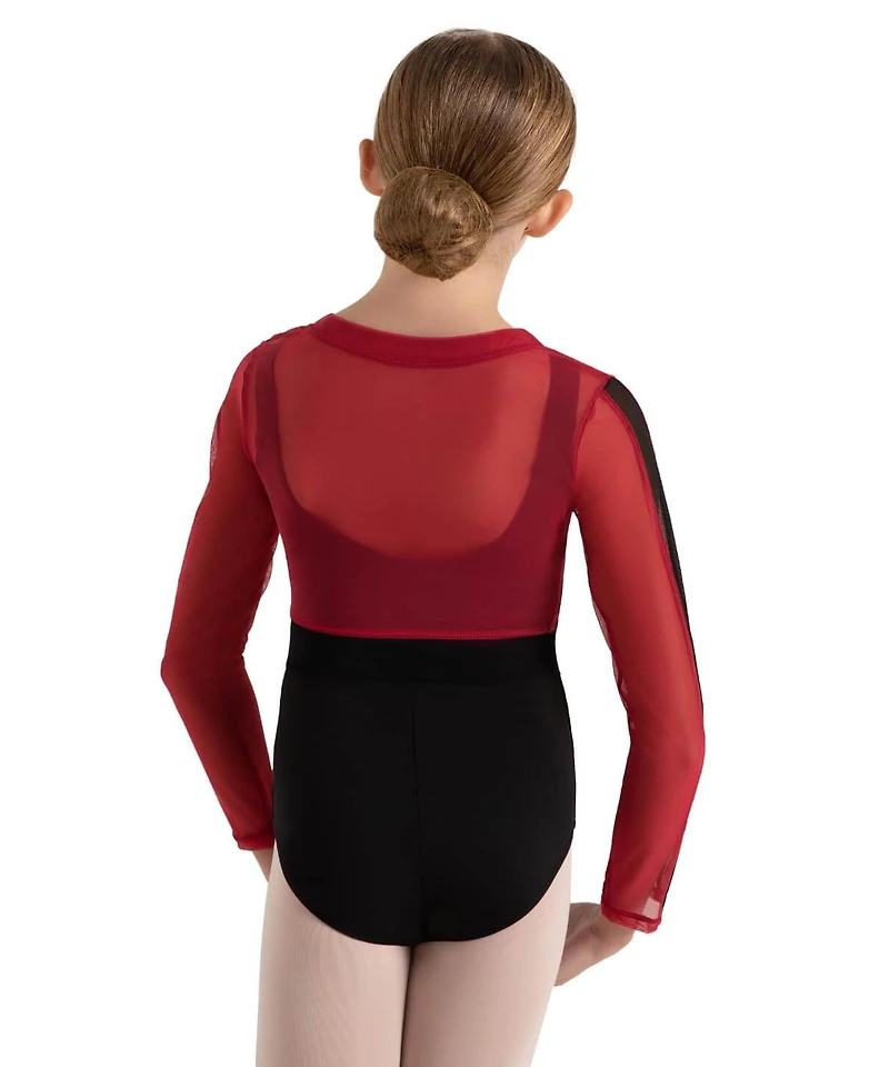 Capezio Girls C'Est La Vie Joyeux Mesh Cover Up