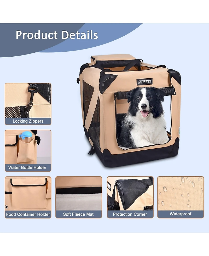 Soft Pet Crate: 36