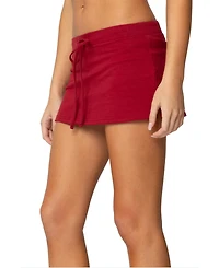 Edikted Women's Bayside Slitted Micro Skort