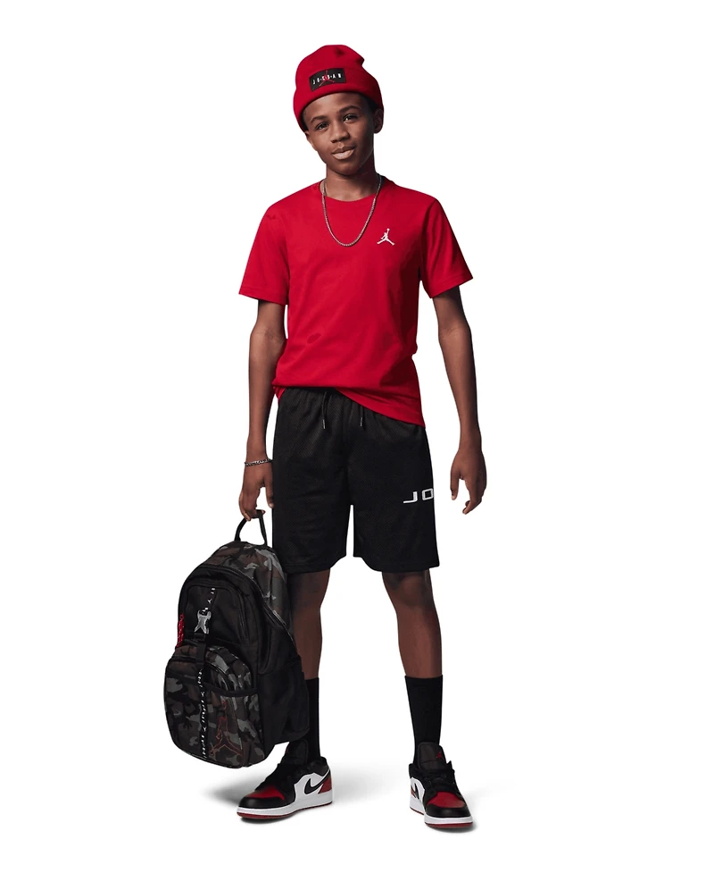 Jordan Big Boys Jumpman Air Embroidery T-Shirt