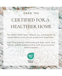 Linery & Co. Cotton Stitched Reversible Coastal 3 Piece Quilt and Sham Set