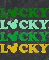 Mickey Classic Men's Lucky Ears Short Sleeve T-Shirt