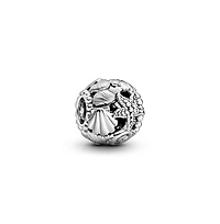 Pandora Sterling Silver Shell and Starfish Charms