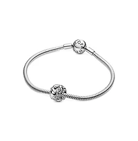 Pandora Sterling Silver Shell and Starfish Charms