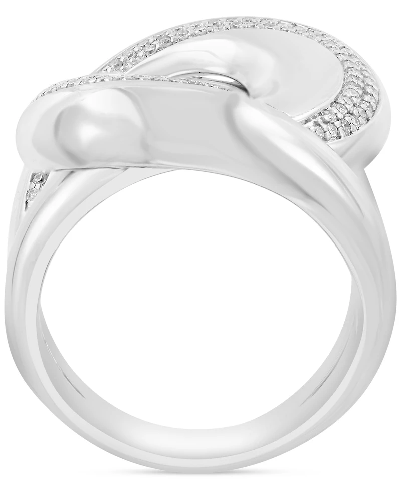 Effy Diamond Statement Ring (1/3 ct. t.w.) in Sterling Silver