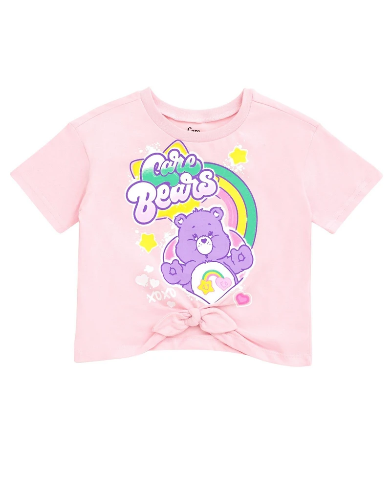 Care Bears Toddler Girls Best Friend Bear T-Shirt and French Terry Shorts Outfit Set