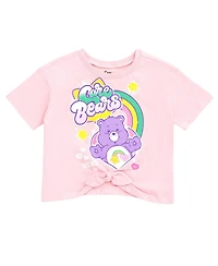 Care Bears Toddler Girls Best Friend Bear T-Shirt and French Terry Shorts Outfit Set
