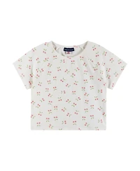 Andy & Evan Big Girls Toddler/Child Raglan Tee & Short Pj Set