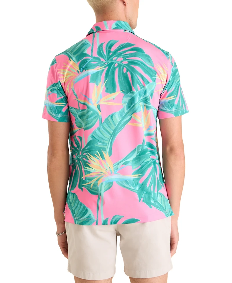 Chubbies Men's The Birds of Paradise Performance Polo Shirt