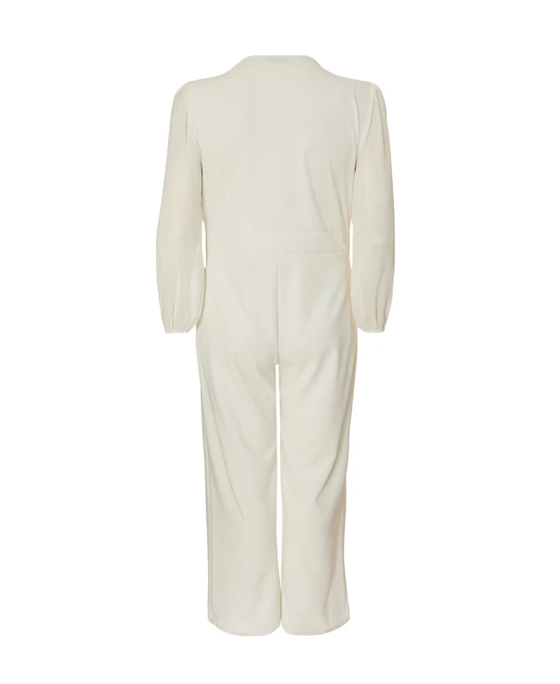 Quiz Plus Chiffon Wrap Buckle Jumpsuit