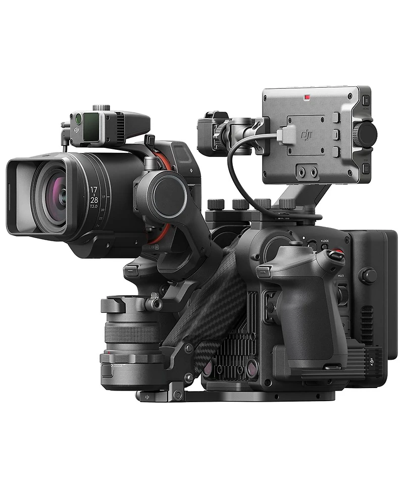 Dji Ronin 4D 4-Axis Cinema Camera 8K Combo Kit with Dl Pz 17-28mm T3.0 Asph Lens