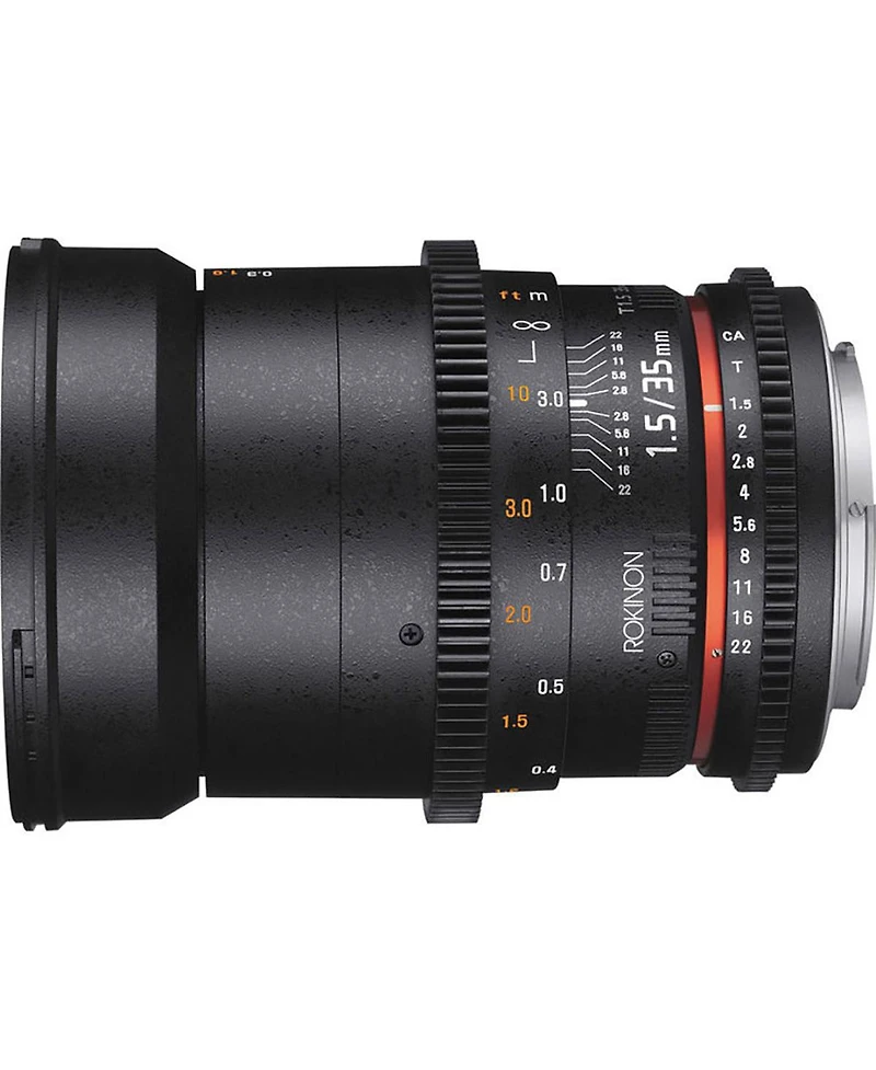 Rokinon 35mm T1.5 Cine Ds Lens for Canon Ef