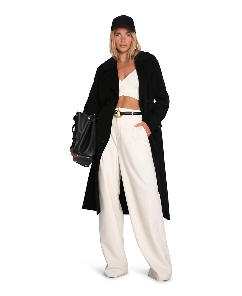 Belle & Bloom Women's Front Runner Belted Coat