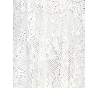 Seni & Cade Juniors' Sleeveless Lace Fit & Flare Midi Dress