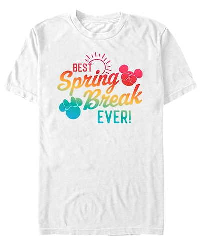 Mickey Classic Men's Best Spring Break Ever Short Sleeve T-Shirt