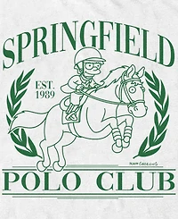 The Simpsons Men's Polo Club Short Sleeve T-Shirt