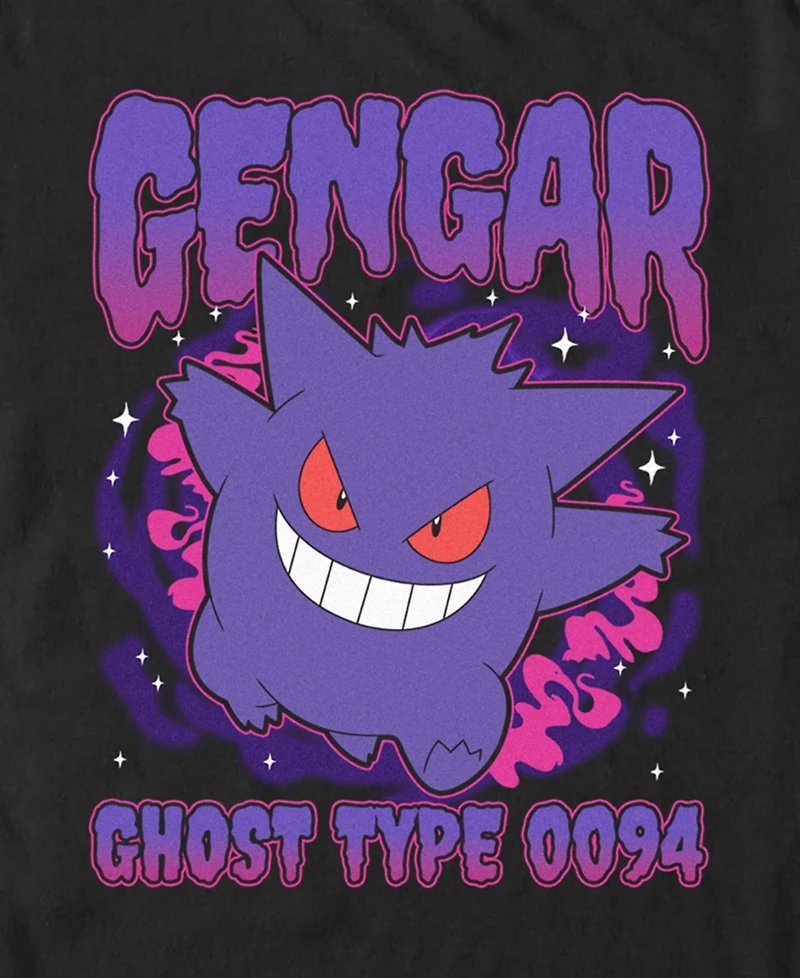 Pokemon Men's Gengar Shadow Short Sleeve T-Shirt