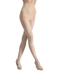 Lechery Women's Lustrous Silky Shiny 40 Denier Semi-Opaque High-Waist Pantyhose Tights SKU11003