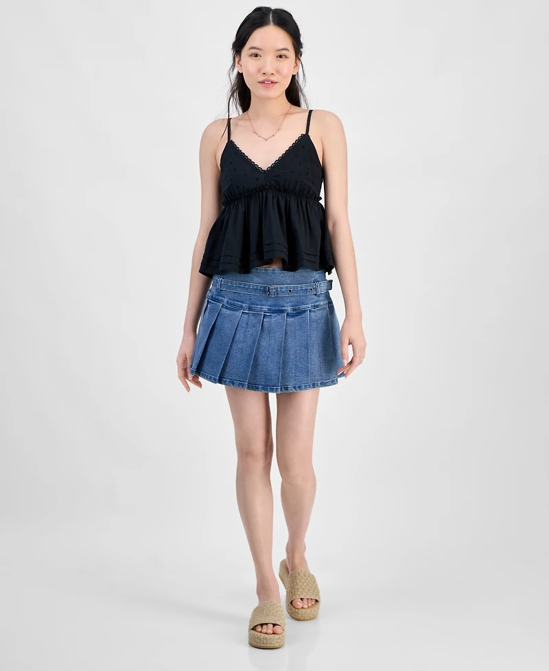 Self Esteem Juniors' Cotton Babydoll Tank