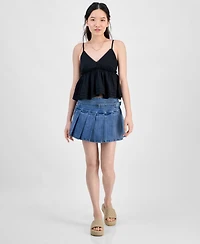 Self Esteem Juniors' Cotton Babydoll Tank