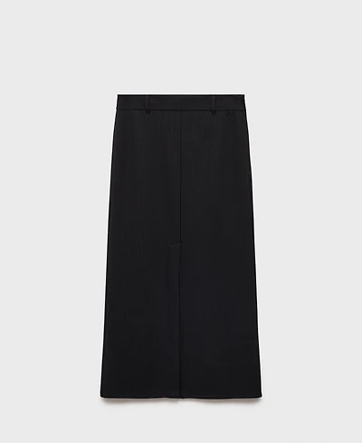 Mango Women's Pinstripe Suit Skirt