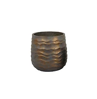 Set of 2 Wavy Design Planters for Stylish Indoor & Outdoor Decor