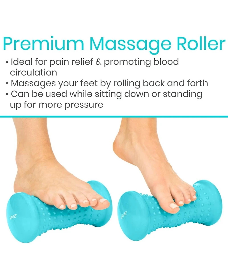 Joroto Massage Ball Set (4 Piece) - Foot Pain Hot Cold Therapy Kit - Plantar Fasciitis, Heel Spur, Sore Muscles, Trigger Point