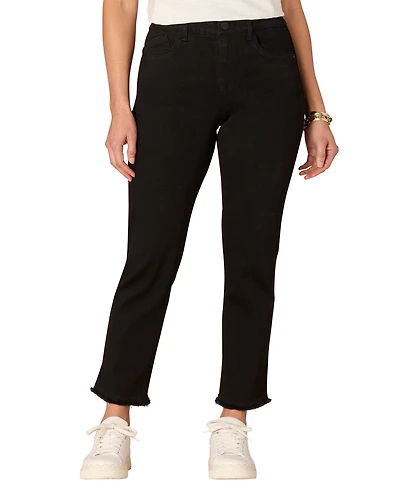 Democracy Women's Absolution High Rise Slim Straight Jeans