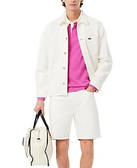 Lacoste Men's Classic-Fit Stripe Polo Sweatshirt