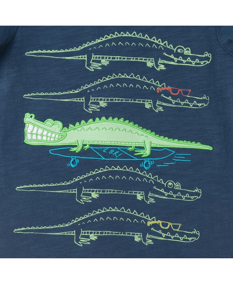 Andy & Evan Toddler Boys Toddler/Child Short Sleeve Tee Knit Cargo Set