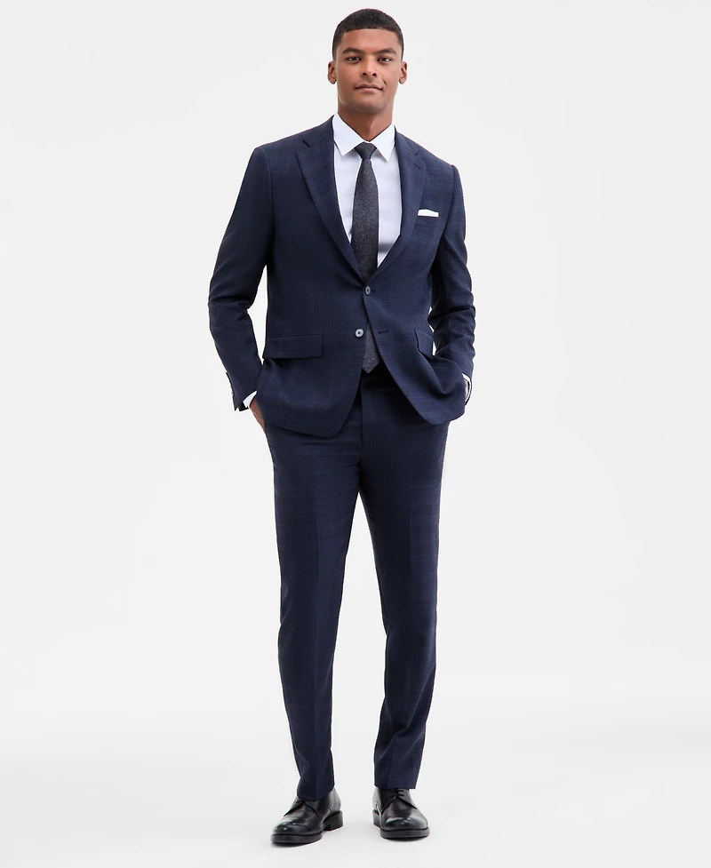 Calvin Klein Men's Slim-Fit Wool-Blend Suit Jacket