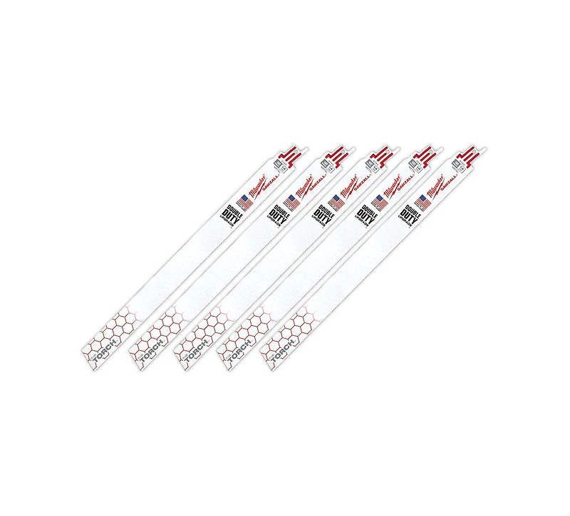 Milwaukee 48-00-5794 12" 14 Tpi The Torch Sawzall Reciprocating Saw Blades (5 Pack)