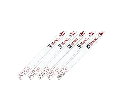 Milwaukee 48-00-5794 12" 14 Tpi The Torch Sawzall Reciprocating Saw Blades (5 Pack)