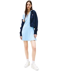 Tommy Jeans Women's Fit & Flare Ribbed Polo Dress