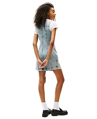 Tommy Jeans Women's V-Neck Button-Front Dress