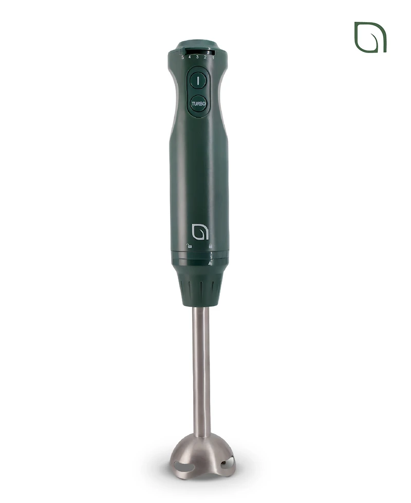 Willow Kitchen 5-Speed Immersion Hand Blender with Turbo Mode - Powerful Blending for Smoothies, Soups, and Baby Food
