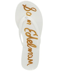 Sam Edelman Women's Dean Jelly Thong Flat Sandals