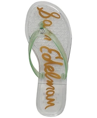 Sam Edelman Women's Dean Jelly Thong Flat Sandals
