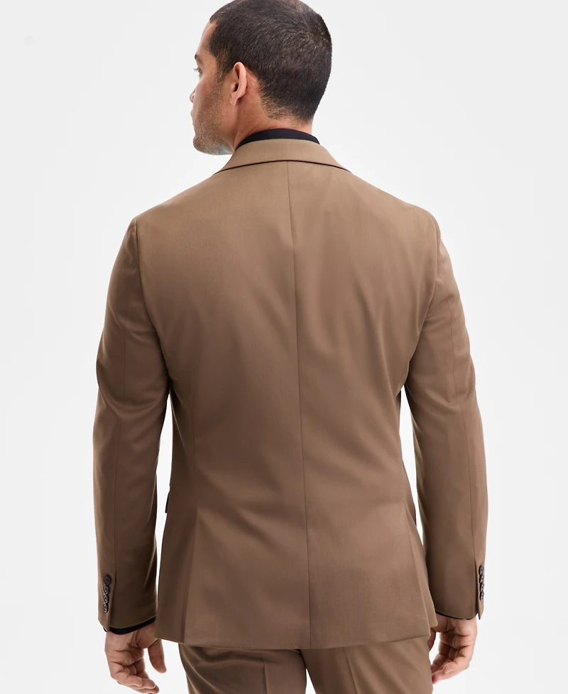 Bar Iii Men's Slim-Fit Satin Suit Separate Jacket, Exclusively at Macy's