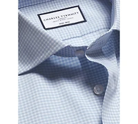 Charles Tyrwhitt Men's Slim-Fit Poplin Gingham Shirt