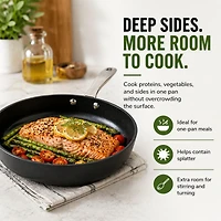 Alva Maestro 3pc Premium Ceramic Nonstick Frying Pan Set (8", 9.5", 11" Pans)